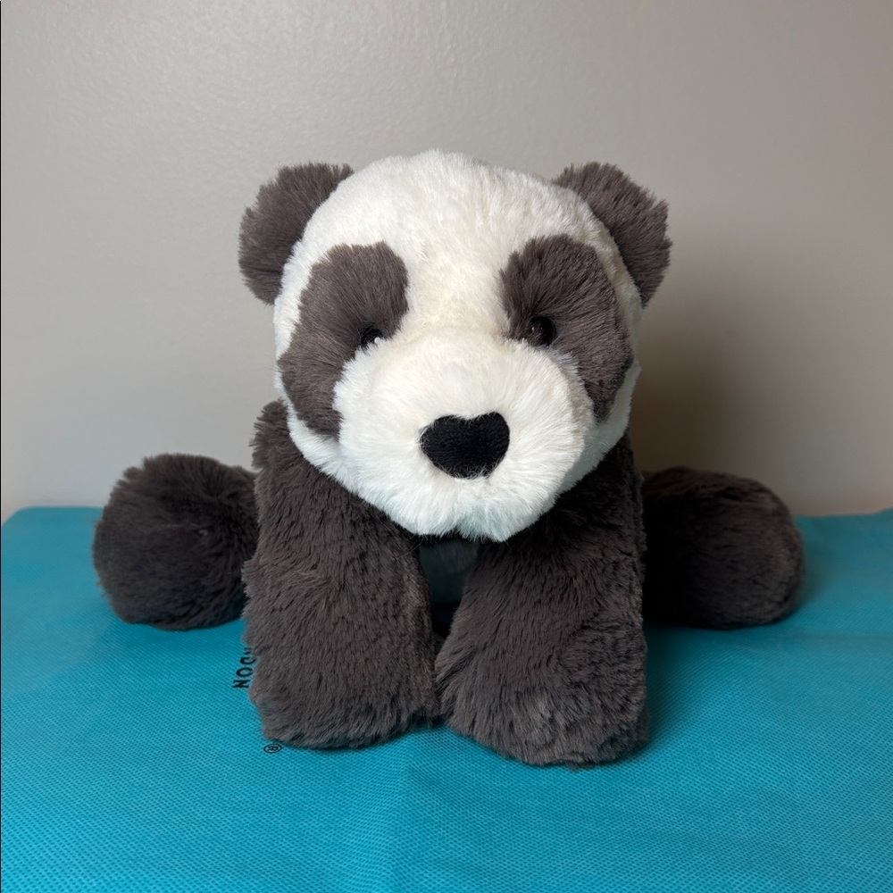 AUTHENTIC NWT Jellycat Smudge Panda Medium W./Dust Bag US Seller - Picture 7 of 7